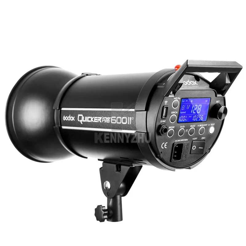 DHL Godox Pro 600W высокоскоростной 1/8000s более быстрый 600 II 600WS 220V 2,4G Беспроводная система студийный светильник ing Flash светильник стробоскоп