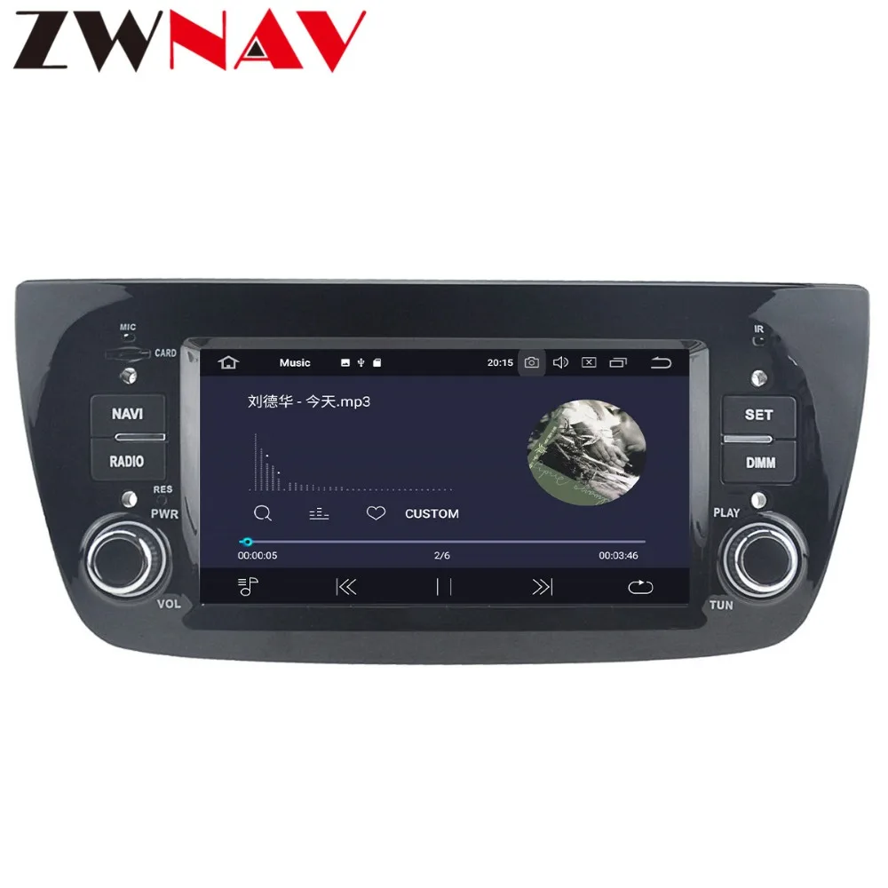 Clearance ZWNAV Android 9.0 Car DVD Player For FIAT DOBLO/Opel Combo/Tour 2010+ Radio Ibiza GPS Nivigation with Mirroring link RDS px5 IPS 5