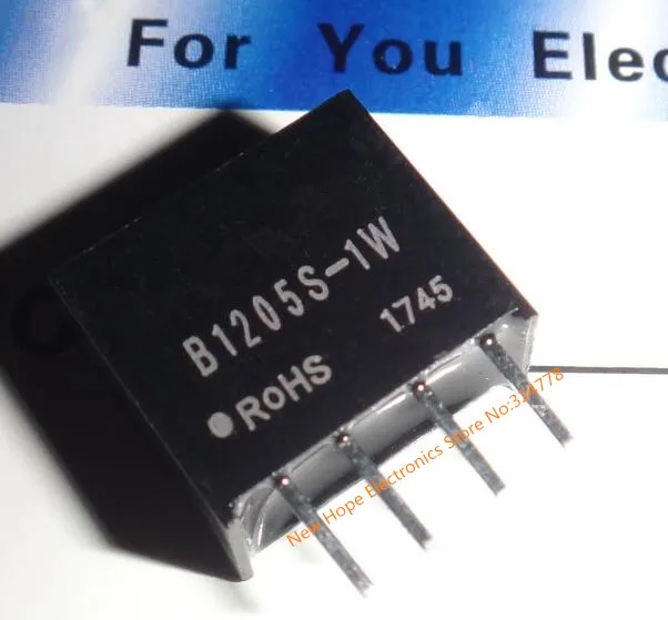 

DC-DC 12V turn 5V B1205S-1W SIP4 100%NEW Power module 12V turn 5V Buck isolation power supply We are manufacturers