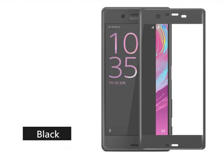 Для sony Xperia XA экранная печать закаленное стекло для sony Xperia XA F3111 F3112 изогнутая поверхность полная защитная Пленка чехол