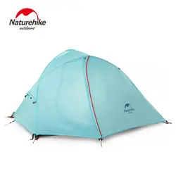 Naturehike Палатка 1-2 человек Сверхлегкий пеший Туризм Кемпинг доказательство дождь штормы палатка синий серый