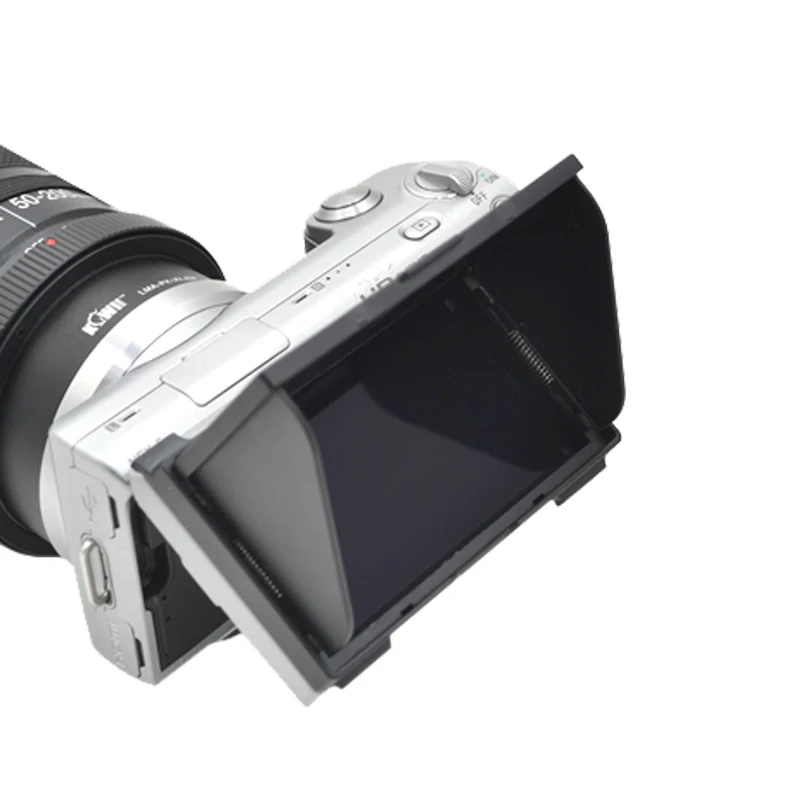 Профессиональная ЖК всплывающая Защитная крышка экрана для Sony Alpha NEX 5 3 C3 Camera|hood
