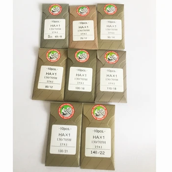 

HA*1 Sewing Needles Japan ORGAN House Sewing Machine Needles sewing DDL-555 SINGER BROTHER size 8,9,10,11,12,14, 16 ,18,21,22