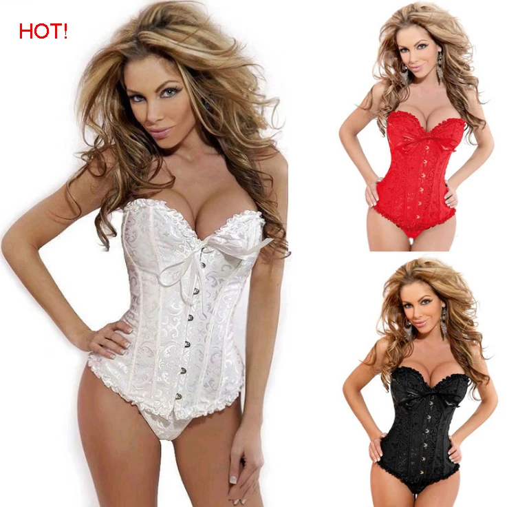 2015 NEW Mixed vintage lace floral Sexy Waist Workout Cincher Steel Boned Body font b Shaper