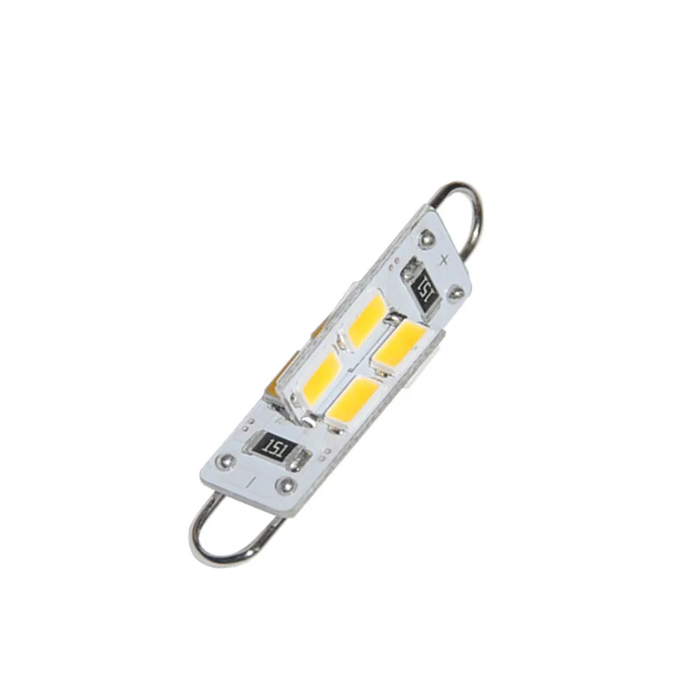 1 шт. гирлянда купол 39 мм 42 16SMD 5630 теплый белый свет для Чтения номерного знака