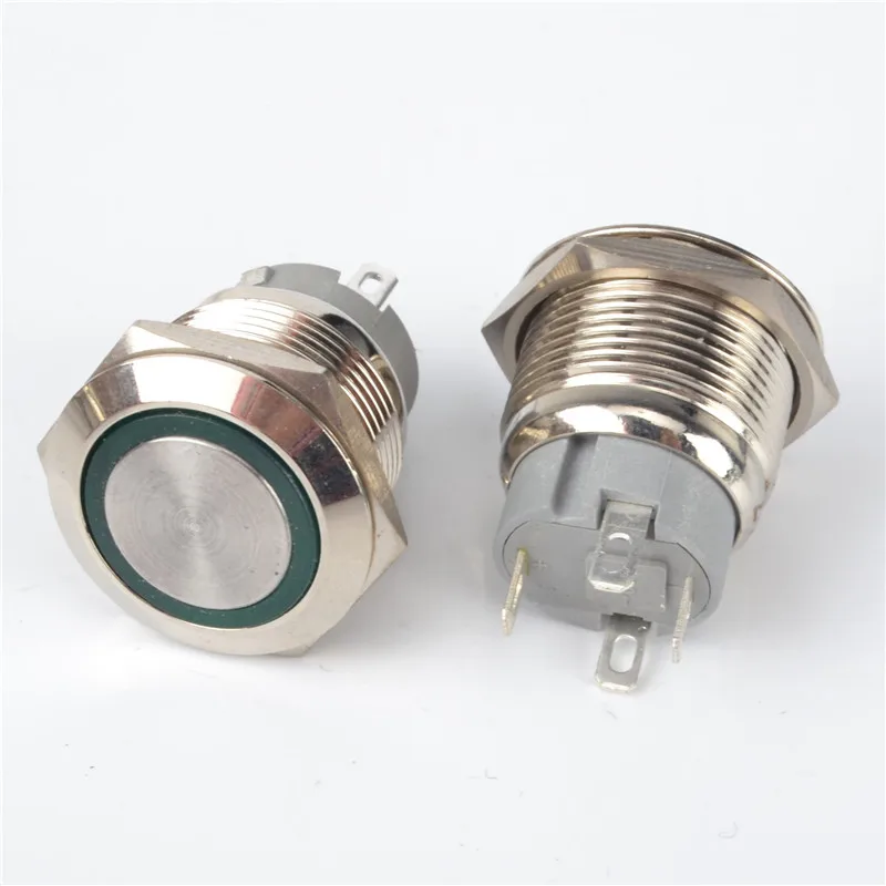 

19mm Momentary Push Button Metal Switch Car Auto Motorcycle Engine Start Starter