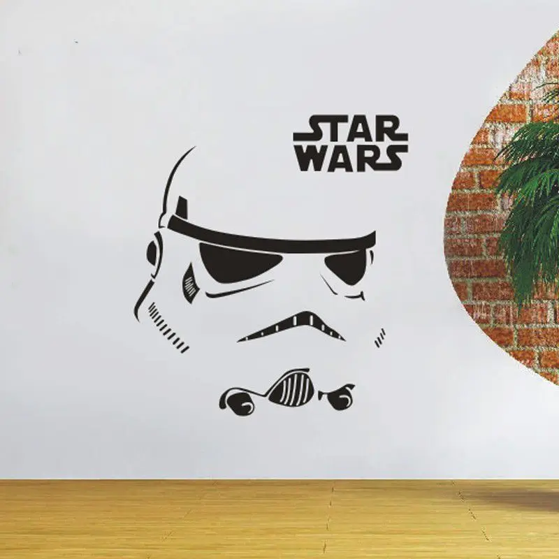 Famous moive figure Darth Vader Starwars Star Wars Vinyl Wall Stickers Decals Home Decor Art Decal Mural Sticker | Дом и сад