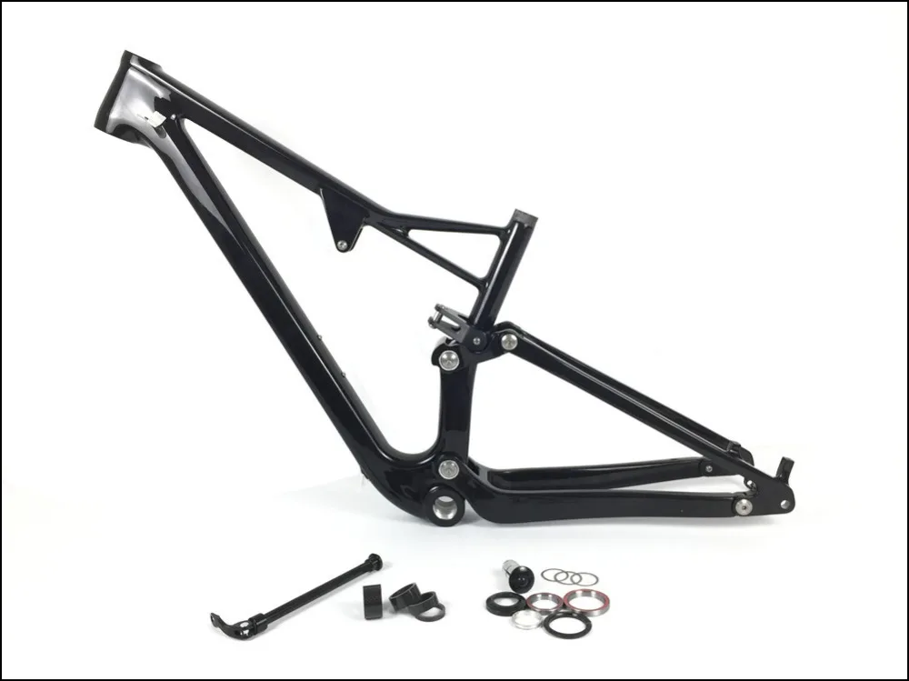 noodles Spcycle 29er Full Suspension Bicycle Frame T1000 Full Carbon