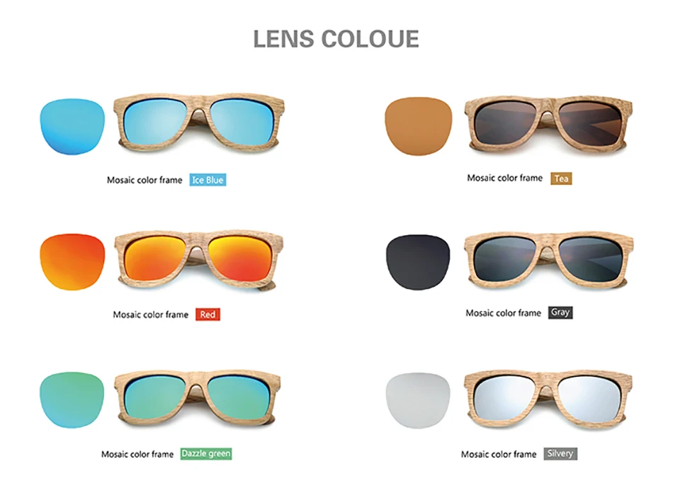 Новые Классические и стильные бамбуковые солнцезащитные очки для женщин и мужчин, чтобы играть и управлять зеленым поляризованным покрытием солнцезащитные очки