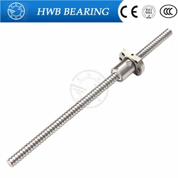 

Free shipping SFU1204 rolled ball screw C7 with 1204 flange single ball nut for BK/BF10 end machined RM1204