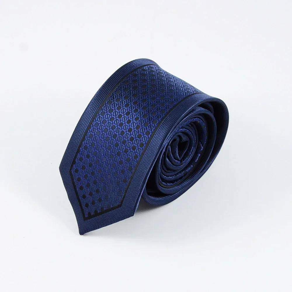 Горошек галстук тощий 2016 Новая Мода Свадебные жаккард тонкий Галстуки для Для мужчин 6 см узкий Gravata микрофибры взрослых галстук