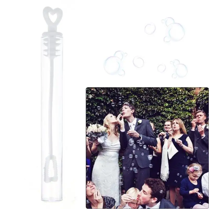 48pcs/set Empty Bubble Soap Bottles Wedding Birthday Party Children's Toy Baby Shower Bubbles Maker Kids Outdoor Fun Bubble Toys