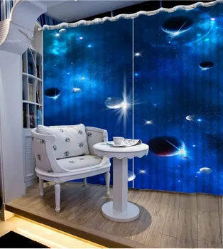 

Europe curtains 3D Curtain Luxury Blackout Window Curtain Living Room Blackout curtain