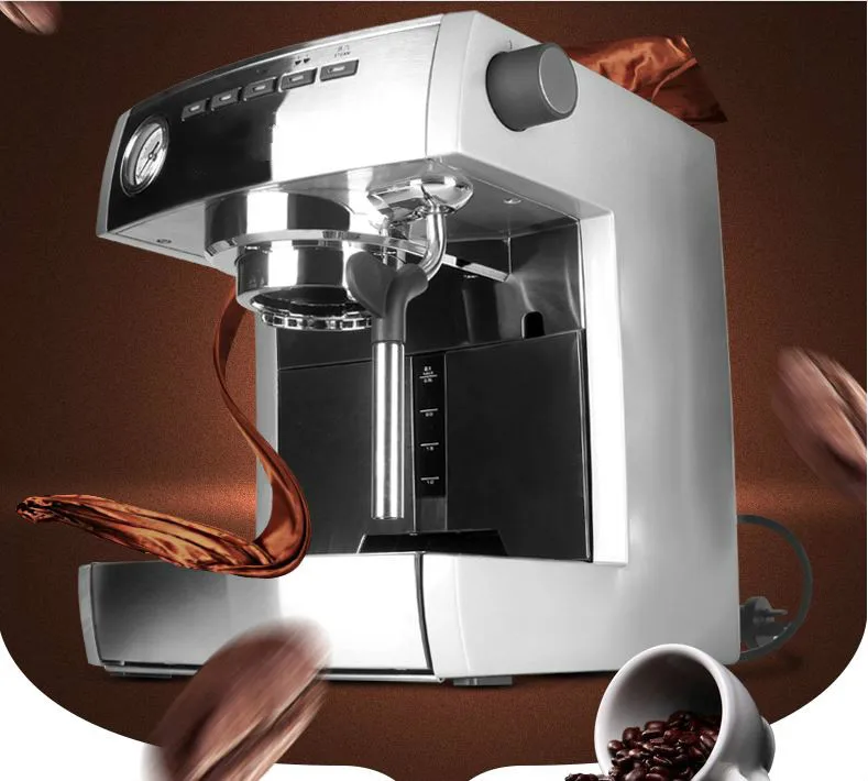 Espresso machine full semiautomatic household purpose concentrated pump steam commercial Coffee