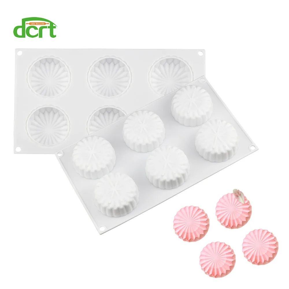 

3D Origami Flower Shaped Silicone Cake Mold For Baking Mousse Chocolate Truffle Pastry Tool Bakeware Pan Cake Decorating Tools