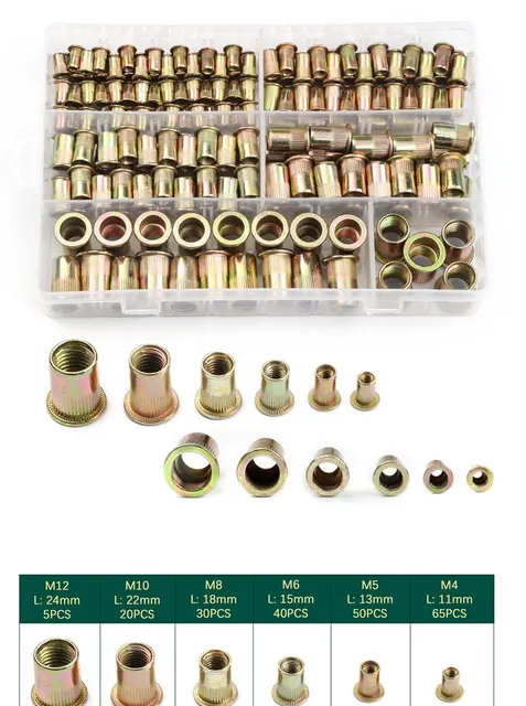 Dado Rivetto - E TFM/C - Specialinsert S.r.l. - Esagonale / In Acciaio - Foto 8