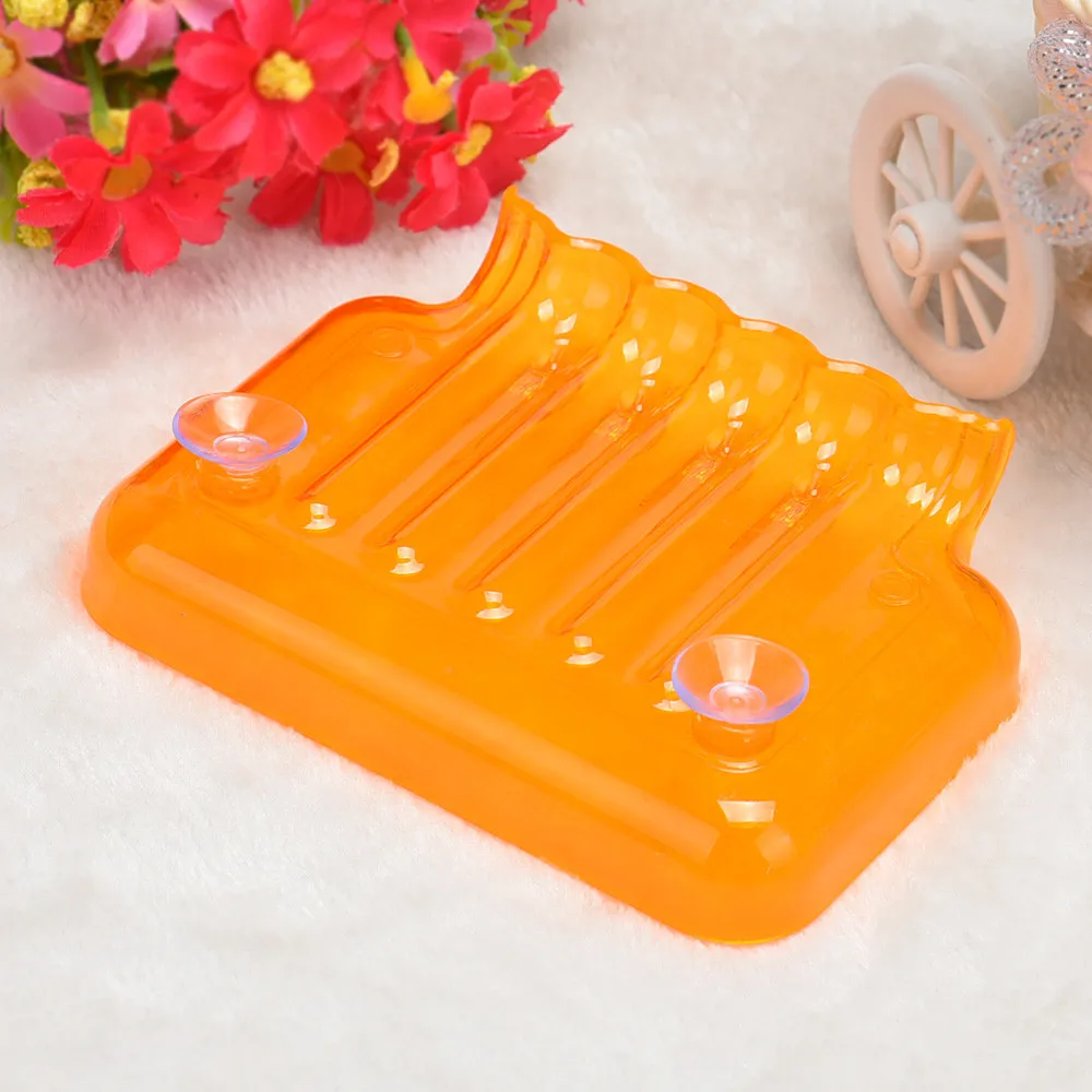 

2017 Kitchen Tools Bathroom Shower Soap Box Dish Storage Plate Tray Holder Case Suction Soap Hanging Storage Bathroom Gadgets