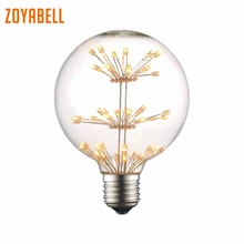 Zoyabell Винтаж Edison ЛАМПЫ E27 лампы накаливания Ретро декоративный свет в помещении Edison 220 В свет лампы Edison ЛАМПЫ ретро