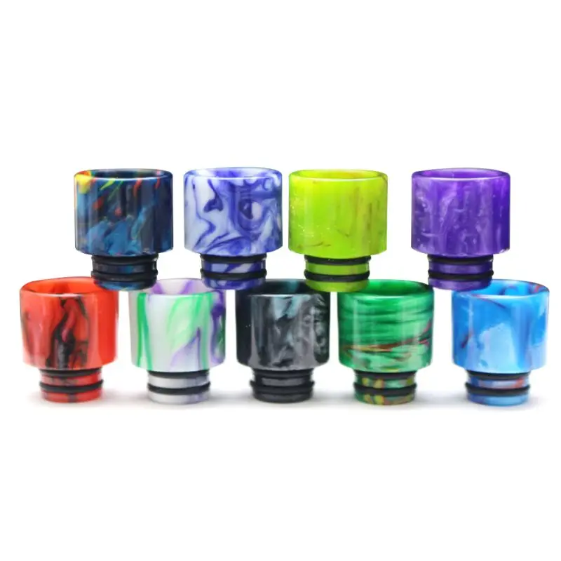 

For 510 Thread Mouthpiece Tanks Epoxy RDA RTA Atomizer Drip Tip Connector Resin Wide Bore Mouthpiece Vape Electronic E-Cigarette