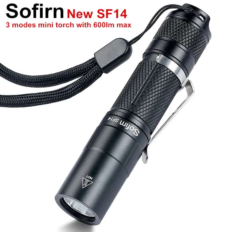 

Sofirn New SF14 Mini Portable LED Flashlight AA Cree XP-G2 EDC Pocket Light Torch Portable Keychain Light Penlight Lanterna Lamp