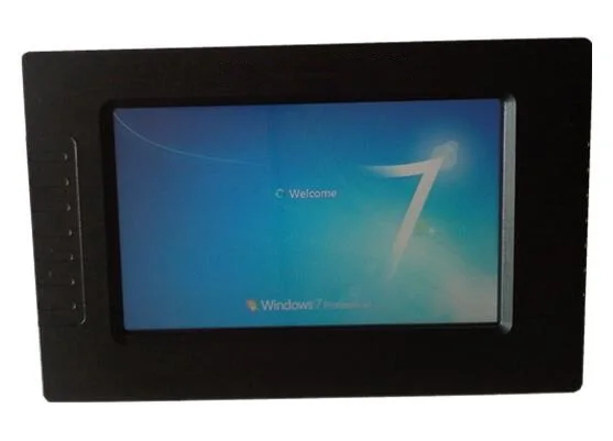 7 Fanless Industrial Panel PC N2800 CPU 2GB RAM 32GB SSD HD LCD all in one