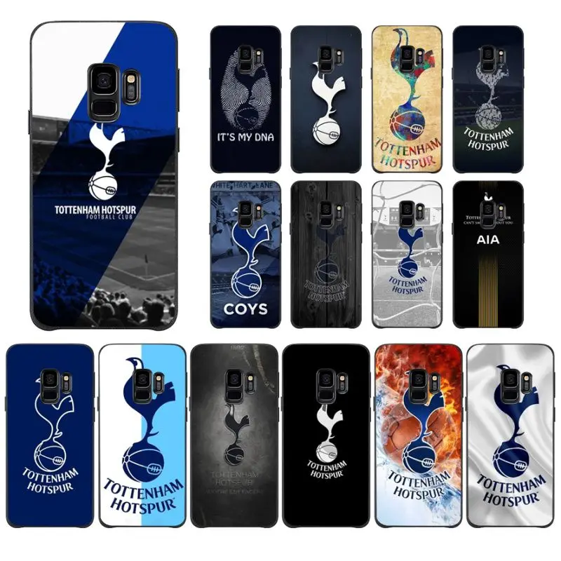 

Ruicaica Tottenham FC Soft Silicone TPU Phone Case Cover Shell For GALAXY s5 s7 edge s8 plus s9 plus s6