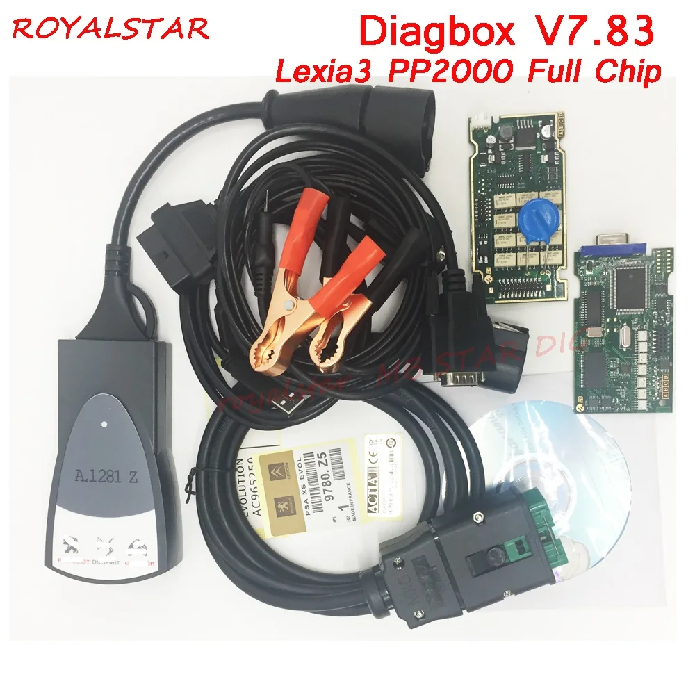 

7.86 PSA PP2000A full chip 921815C Firmware Diagbox V7.83 Lexia 3 PP2000a Diagnostic Scanner tool for Ci-troen for P-eugeot206