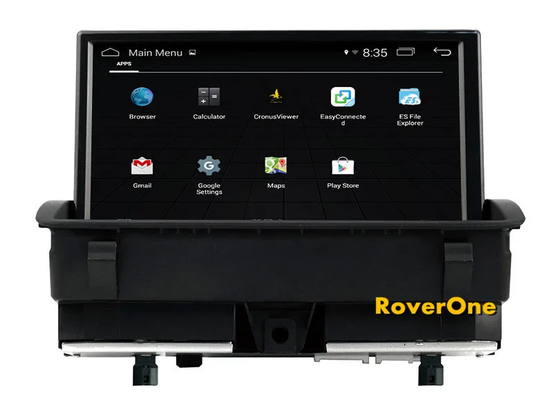Roverone Android 4,4 Автомобильный мультимедийный плеер для автомобиля Audi Q3 Авто DVD Радио Стерео gps навигации Bluetooth навигация MirrorLink