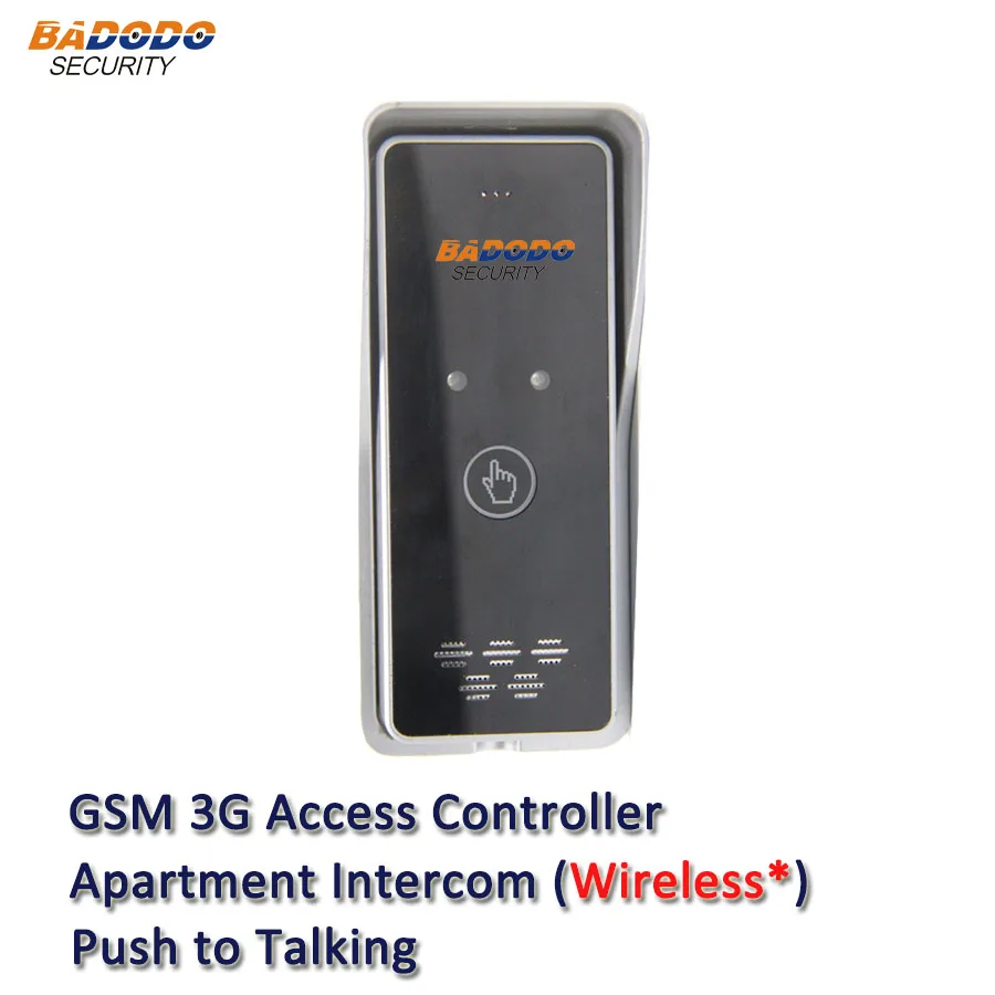 Домашняя система контроля доступа к домофону Badodo GSM 3G Беспроводная дверная