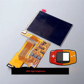 

10 Levels High Brightness IPS Backlight Backlit LCD Screen for Nintend GBA Console Replacement Backlight Screen