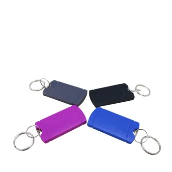 

100PCS UID Changeable Writeable 1K S50 13.56MHZ Keyfob Access Control Key Ring chain Token Tag Badge Chinese Magic Card