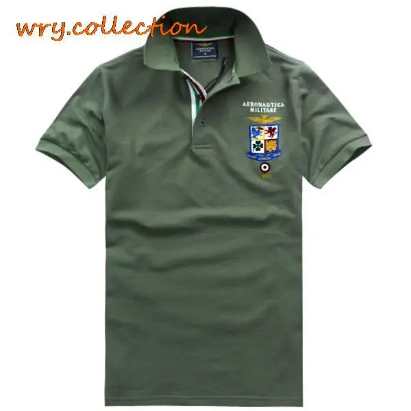 Aeronautica militare поло, Военная рубашка, AM Поло рубашка итальянский дизайн Бесплатная доставка