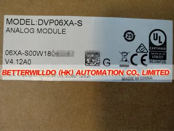 

DVP06XA-S NEW IN BOX PLC 4AI 2AO 12-bit resolution Analog I/O Module Built-In RS485 Interface 1 Year Warranty