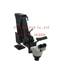 ЮВЕЛИРНЫЕ ИНСТРУМЕНТЫ ювелирных изделий микроскоп 7x-45x для алмазной установки с светодиодный кольцевой ювелирные изделия микроскоп goldsmith