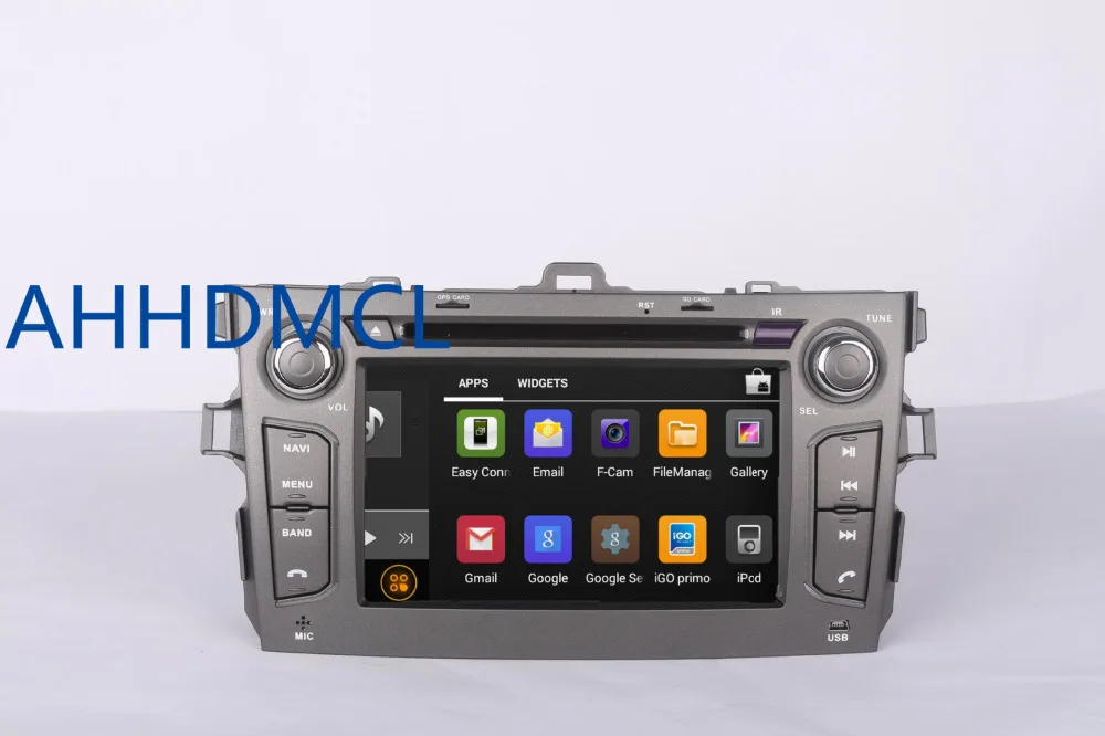 Flash Deal Car Multimedia Player Stereo Radio Audio DVD Android 9.0 OS GPS Navigation For Toyota Corolla 2006 2007 2008 2009 2010 2011 2