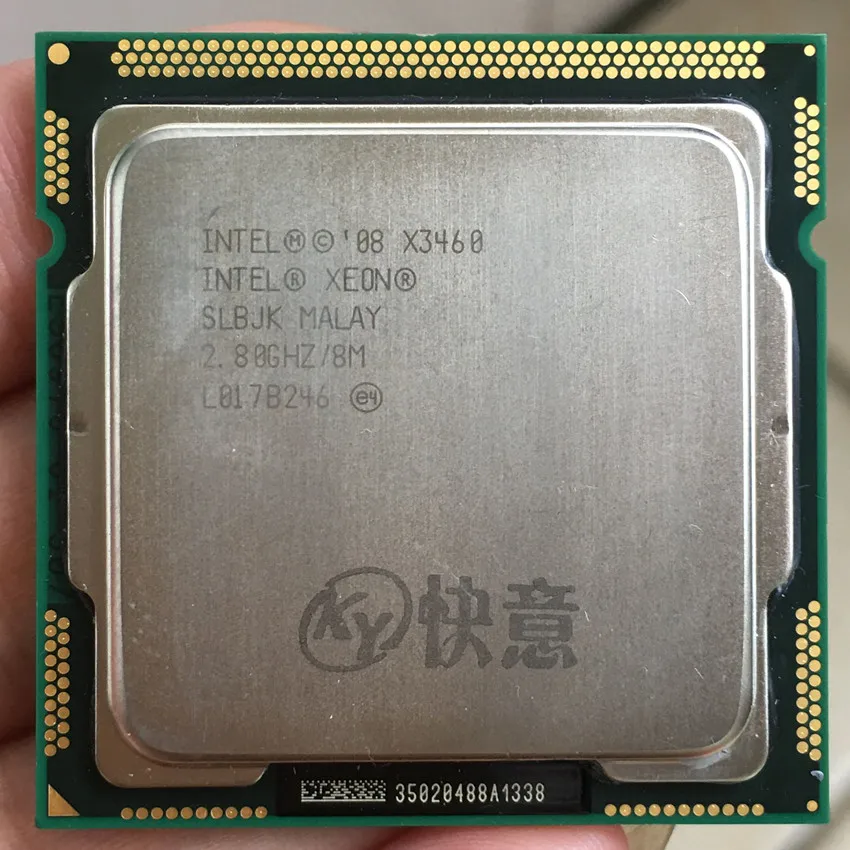 

Intel Xeon Processor X3460 Quad-Core LGA1156 Desktop CPU 100% working properly Desktop Processor