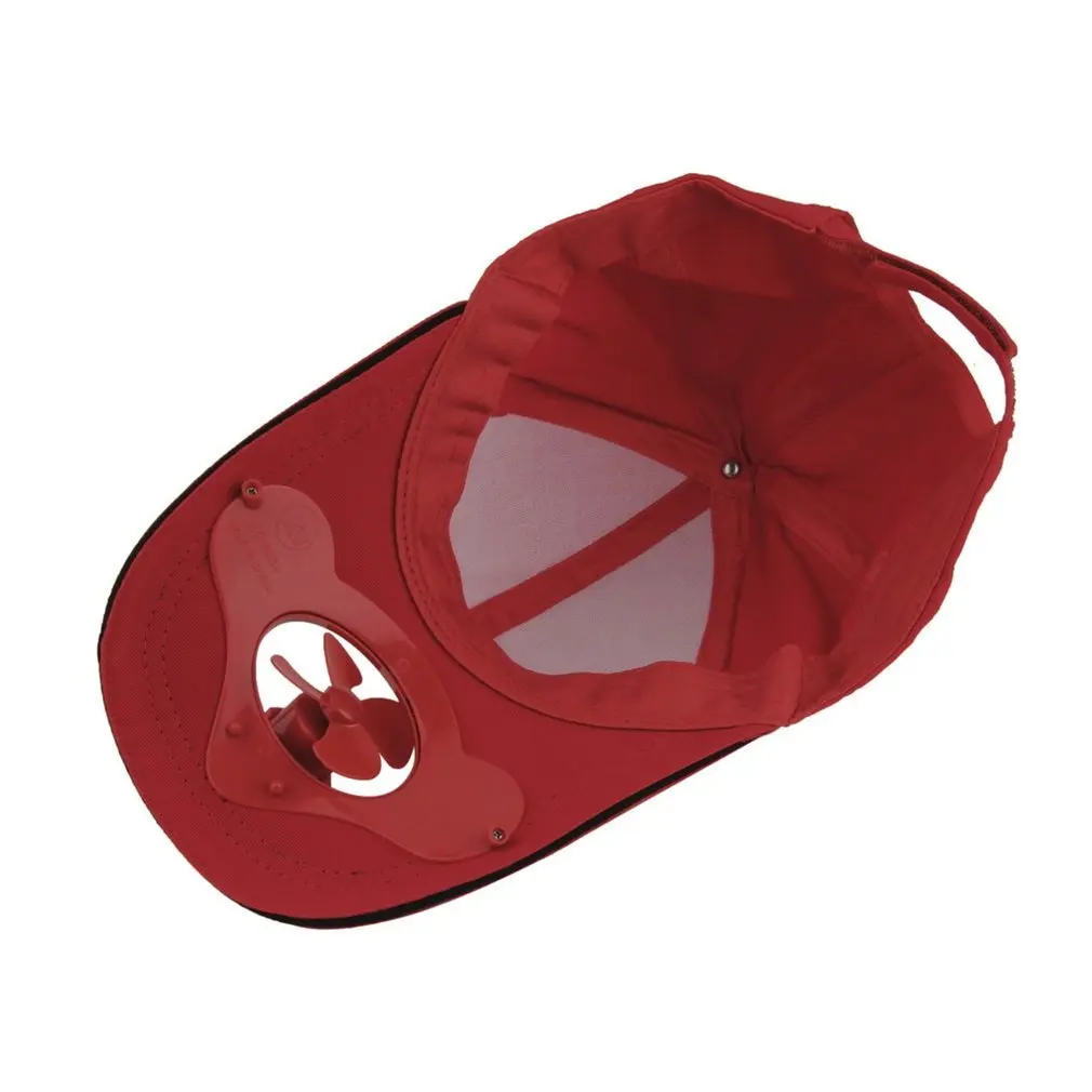 Mini Fan Fishing Summer Sport Outdoor Hat Cap With Solar Sun Power Cool Fan For Cycling Energy Save No Batteries Required Mini Fan Fishing Summer Sport Outdoor Hat Cap With Solar Sun Power Cool Fan For Cycling Energy Save No Batteries Required