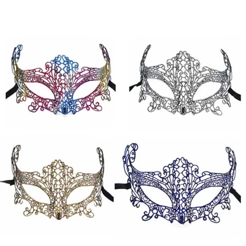 

4 Style Hot Sales Sexy Lady Lace Mask Cutout Eye Mask For Masquerade Party Fancy Dress Costume Halloween Party Fancy 1PCS