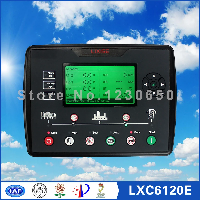 

LXC6120E Generator controller genset engine control unit