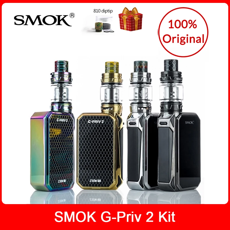 Original SMOK G-Priv 2 Kit Luxe Edition 230W with TFV12 Prince Tank 8ml+Q4/T10 Coils Electronic Cigarette smok g priv 2 Vape kit Original SMOK G-Priv 2 Kit Luxe Edition 230W with TFV12 Prince Tank 8ml+Q4/T10 Coils Electronic Cigarette smok g priv 2 Vape kit