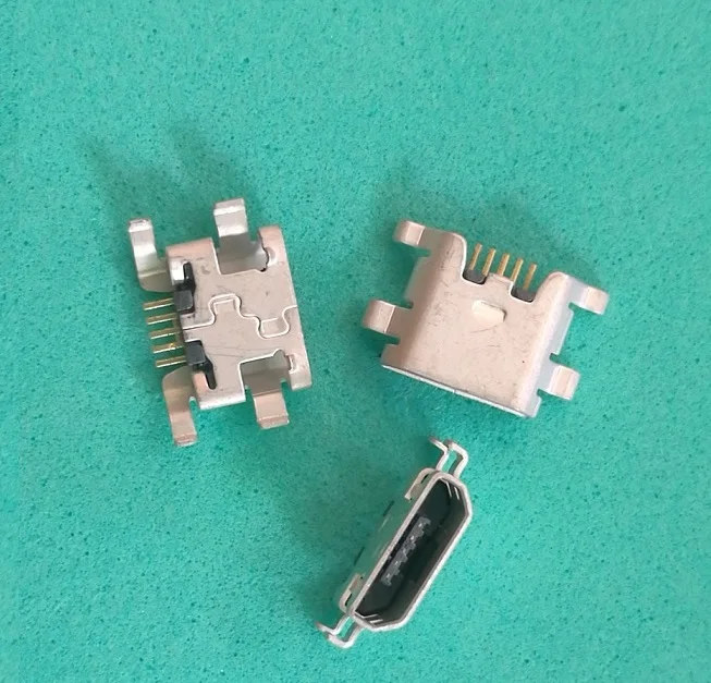 100 шт./лот новый Ремонт замены для ZTE Blade S6 5 0 L2 Micro Usb зарядный разъем штекер док