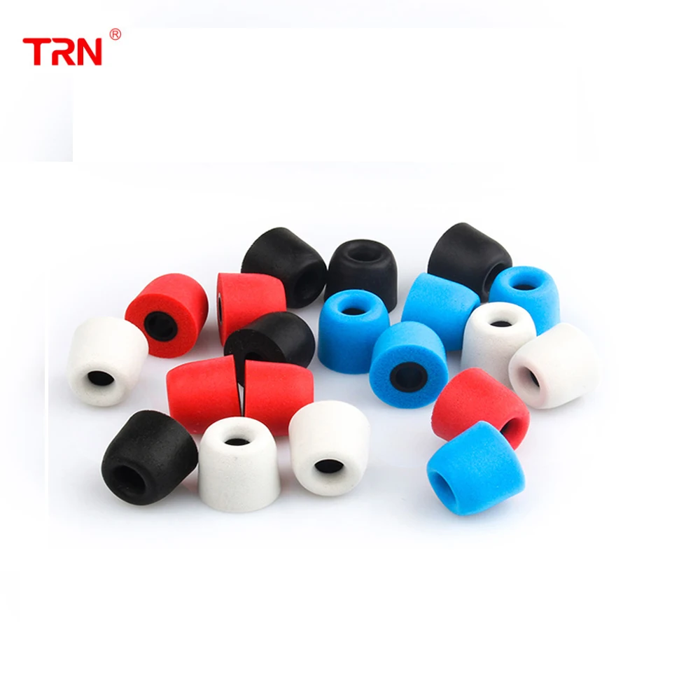 

TRN 3Pair/6pcs 4.5mm/5mm Noise Isolating Memory Foam Earbud PU Ear Tips Ear Foam Eartips For In Ear Earphone Earbuds Accessories