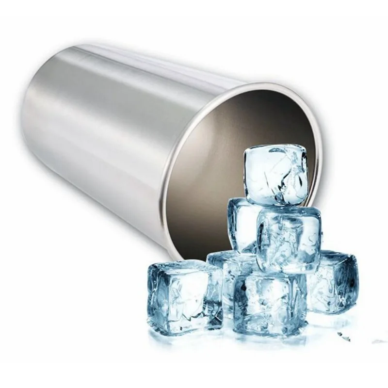 

Summer Wine Water Bottle Mug Coffee Office Beer Mugs of Stainless Steel Single Wall Car Cup Ice cream Milk Juice Bottles