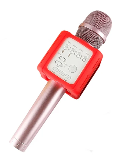 Original Brand Q9s Magic Bluetooth Karaoke Microphone Wireless Professional Player speaker With Carring Case For Iphone Android002-1