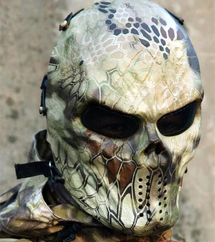 

Kryptek-Highland Mandrake Nomad Typhon Iron Mask Captain Knight airsoft CS Skull Field War Game Camo zombie Warrior party mask