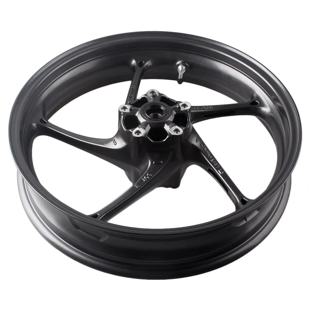 Aftermarket Aluminum alloy Motorcycle Front wheel rim For Triumph Daytona 675R & Street Triple R 2013 2014, Motorcycle Spare Parts Accessories