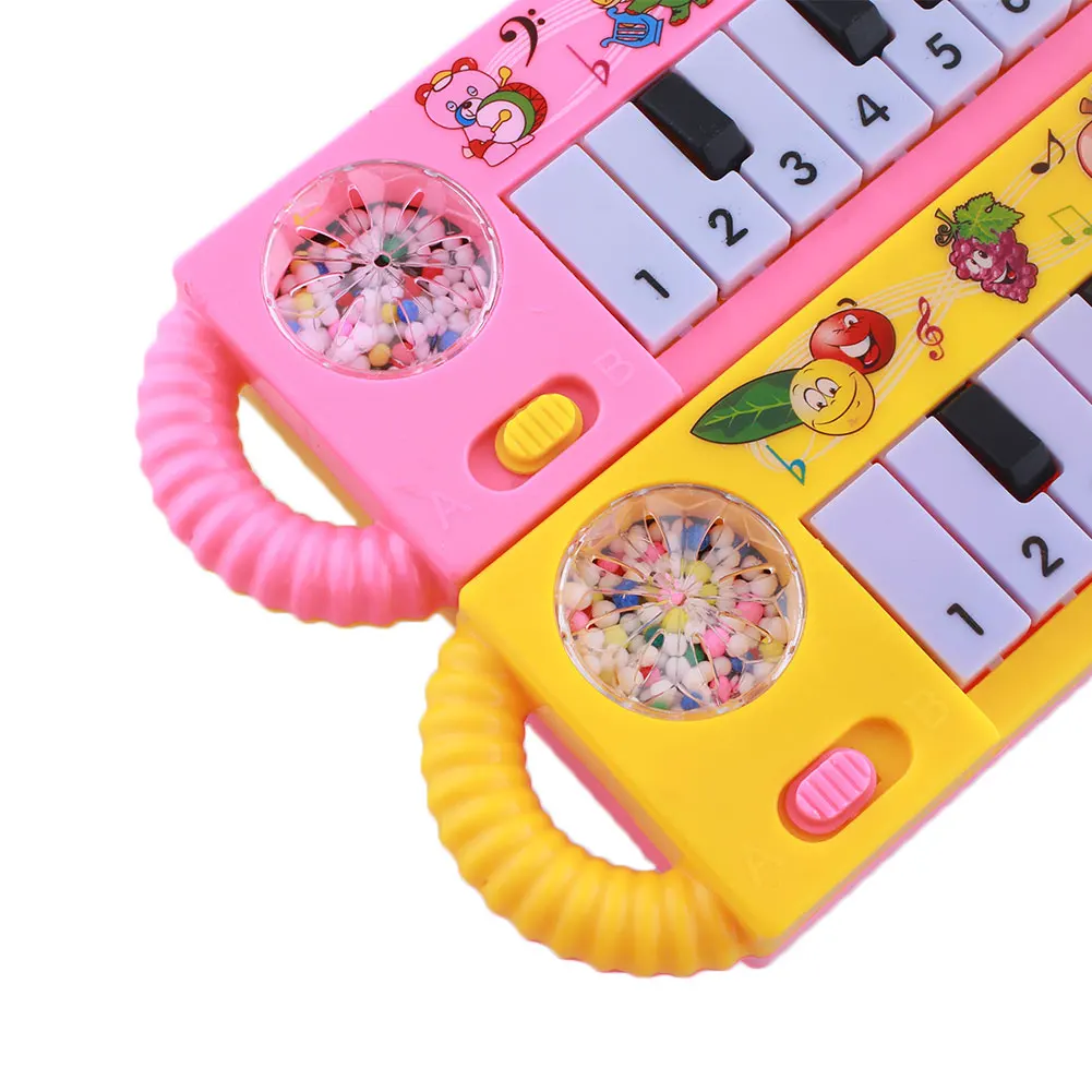 Красочная детская развивающая игрушка для малышей музыкальное пианино Развивающая игра