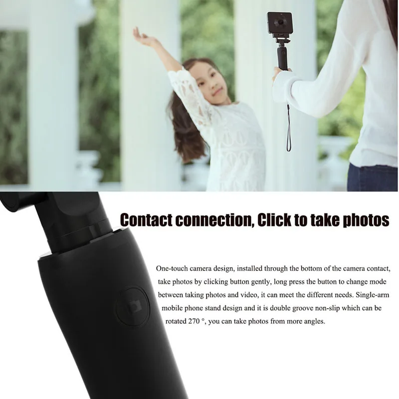 Новое поступление оригинальный Xiaomi Mijia панорамный Камера палки селфи монопод