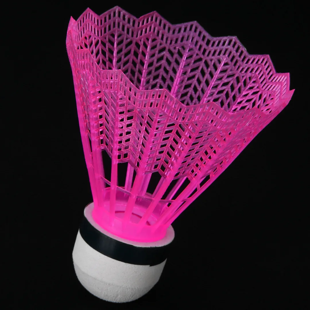 6Pcs High Quality Badminton Balls Colorful Portable Plastic Shuttlecocks Game Supplies For Leisure Indoor Outdoor Sport Training