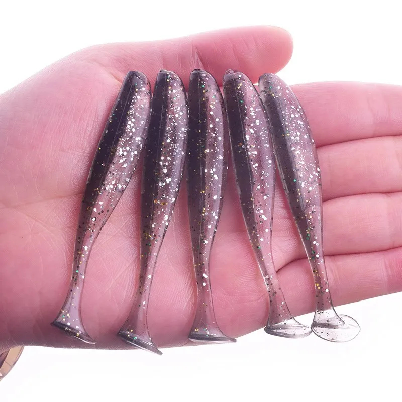 75mm 2.2g fácil shiner jig swimbait artificial